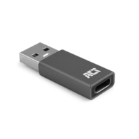 ACT AC7375 cambiador de género para cable USB Type-C USB tipo A Gris