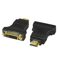 2Direct AH0002 Videokabel-Adapter HDMI Typ A (Standard) DVI-D Schwarz