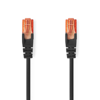 Nedis CCGL85200BK15 cable de red Negro 1,5 m Cat6 U/UTP (UTP)