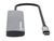 Manhattan USB-C dock/hub met kaartlezer, poorten (7): Ethernet, HDMI, USB-A (3×) en USB-C (2×), met Power Delivery (PD) 100 W - vereist een externe USB-C-lader (niet inbegrepen)...