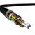 AISENS Cable HDMI V2.1 AOC con Armadura Ultra Alta Velocidad / Hec 8K@60Hz 4K@120Hz 4:4:4 48Gbps, A/M-A/M, Negro, 100M