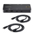 StarTech.com C2-H46-UC2-PD-KVM switch per keyboard-video-mouse (kvm) Nero