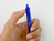 Pilot FriXion Intrekbare pen met clip Blauw 1 stuk(s)