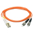 Black Box ST–LC, 2m cavo InfiniBand e in fibra ottica Arancione