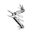 Leatherman Sidekick multi tool pliers Pocket-size 14 tools Silver