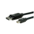 Nilox 2.0m Display Port - Mini Display Port M/M 2 m DisplayPort Mini DisplayPort Nero