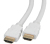 Secomp HDMI High Speed kabel met Ethernet, whit 1,0m
