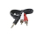 PureLink LP-AC030-005 câble audio 0,5 m 2 x RCA 3,5mm Noir, Blanc, Rouge