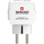 Skross 1.500282 power plug adapter Type C (Europlug) Type C (Europlug)+Type F White