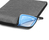 eSTUFF ES82251-TWILL laptoptas 39,1 cm (15.4") Opbergmap/sleeve Zwart, Grijs