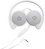 HP H2800 Zestaw słuchawkowy Przewodowa Opaska na głowę Połączenia/muzyka Srebrny, Biały