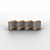 Lindy 40463 clip sicura Bloccaporte USB tipo A Arancione Acrilonitrile butadiene stirene (ABS) 10 pz