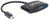 Manhattan 2-in-1 Mini-DisplayPort-Adapter 4K, Mini-DisplayPort-Stecker auf HDMI/VGA-Buchse, passiv, schwarz