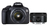 Canon EOS 2000D + EF-S 18-55 IS II + EF 50mm 1/2" SLR-Kameragehäuse 24,1 MP CMOS 6000 x 4000 Pixel Schwarz