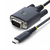 StarTech.com 2m USB-C naar Serieel Adapter Kabel, COM Retentie, FTDI Chipset, USB Type-C naar DB9 RS232 Male, Status LEDs, Verwisselbare DB9 Schroeven en Moeren