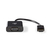 Nedis CCBW34900AT02 adaptador de cable de vídeo 0,2 m VGA (D-Sub) HDMI tipo A (Estándar) Antracita