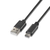 AISENS A107-0051 USB-kabel 1 m USB 2.0 USB A USB C Zwart