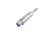 Omnitronic 30226405 tussenstuk voor kabels 3-pin XLR 6,3 mm Zilver