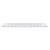 Apple Magic keyboard USB + Bluetooth AZERTY French Aluminium, White