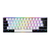 Sharkoon SGK50 S4 teclado USB QWERTZ Alemán Blanco