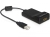 DeLOCK USB 2.0 - HDMI M/F USB-Grafikadapter Schwarz