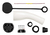 Akyga AK-SC-E14 Netzstecker-Adapter Typ 2 Weiß