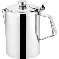 Kaffeekanne aus Edelstahl, 1,4 Liter. Marke: Stalgast. Höhe: 170mm. Material: