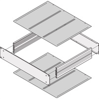 SCHROFF Abdeckbleche - ABDECKBLECH FUER KARTEN 340T