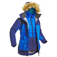 3in1 Waterproof Parka Trekking Jacket - Artic 900 -33°c - Women's - L