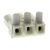 Wieland Stecker GST18 Leuchtensteckverbinder, Stecker, Kontakte: 3, Kabelmontage, 20A, Weiß, 0.5 → 2.5 mm²