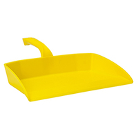 Vikan Kehrschaufel ohne Lippe 33 cm gelb ideal für die Lebensmittelindustrie geeignet gelb