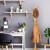Relaxdays Garderobenständer Bambus, Kleiderständer mit 8 Haken, modernes Tree Design, HxBxT: 179 x 40,5 x 40,5 cm, natur