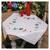 Embroidery Kit: Tablecloth: Colourful Chickens