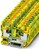 Schutzleiter-Reihenklemme 0,5-16qmm, grün-gelb PT 10-PE