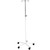 Bristol Maid Steel Mobile Infusion Stand - 2 Hook