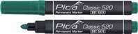 PICA 520/36 Permanentmarker Classic grün Strichbreite 1 - 4 mm Rundspitze