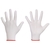 WEIFANG Handschuhe STRONGHAND® Nylon, Gr.06 Weiss mit PVC-Noppen,
