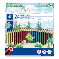 Noris® colour 185 Farbstift Kartonetui mit 24 sortierten Farben
