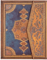 PAPERBLANKS Notizbuch Indigo Ultra PB8198-2 liniert 144 Seiten