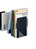 MAUL Bücherstützen 14x8,5x14cm 3501090 schwarz, Metall 2 Stück
