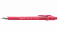 Paper Mate Flexgrip Ultra Retractable Ballpoint Pen Red 1.0mm Tip 0.5mm Line (Pack 12)