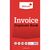 Silvine 210x127mm Duplicate Invoice Book Carbon Ruled 1-100 Taped Cloth (Pack 6)