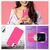 NALIA Neon Handy Hülle für iPhone 12 / iPhone 12 Pro, Slim Case Schutz Cover TPU Pink