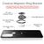NALIA Ring Cover compatible with Honor 9A Case, TPU Silicone Bumper with 360-Degree Rotating Finger Holder for Magnetic Car Mount, Slim Protective Kickstand Skin Rugged Mobile B...