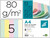 Papel Color Liderpapel A4 80G/M2 5 Colores Surtidos Paquete de 500
