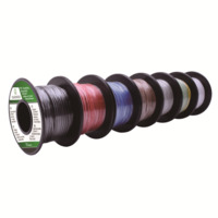 PVC-Litze Sortiment, 0,25 mm², schwarz/weiß/rot/blau/braun/grau/grün-gelb, Außen