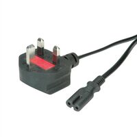 Power Cable Black 1.8 M Bs 1363 Iec 320