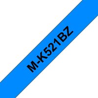 M-K521Bz Label-Making Tape Black On Blue Címke szalagok