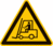 Minipiktogramme - Warnung vor Flurförderzeugen, Gelb/Schwarz, 50 mm, Dreieckig