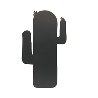 Lavagna da Parete Silhouette Securit - 39,6x29 cm - Cactus - FB-CACTUS (Nero)